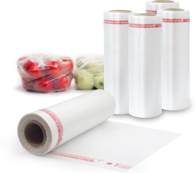 1600 Count Plastic Produce Bags, 4 Rolls 11