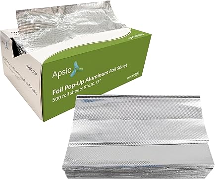 Apsic 3000 Sheets Aluminum Foil Sheets,9